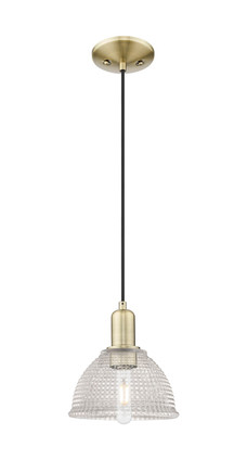 Innovations - 716-1P-AB-G422 - One Light Mini Pendant - Arcadia - Antique Brass