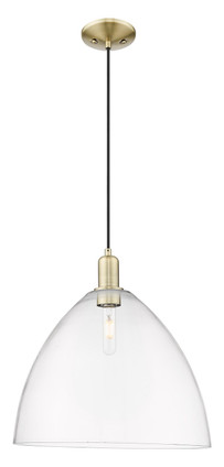 Innovations - 716-1P-AB-GBD-162 - One Light Mini Pendant - Arcadia - Antique Brass