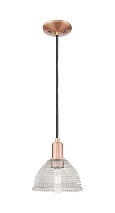Innovations - 716-1P-AC-G422 - One Light Mini Pendant - Arcadia - Antique Copper