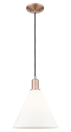 Innovations - 716-1P-AC-GBC-121 - One Light Mini Pendant - Arcadia - Antique Copper