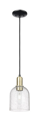 Innovations - 716-1P-BAB-G558-6SDY - One Light Mini Pendant - Arcadia - Black Antique Brass