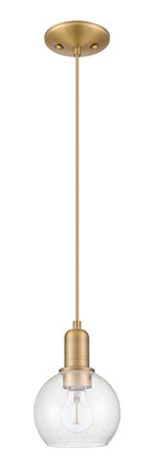Innovations - 716-1P-BB-G124-6 - One Light Mini Pendant - Arcadia - Brushed Brass