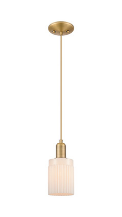 Innovations - 716-1P-BB-G341 - One Light Mini Pendant - Arcadia - Brushed Brass