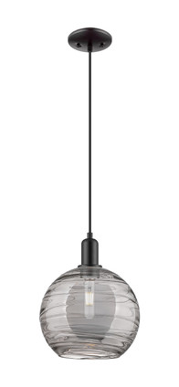 Innovations - 716-1P-BK-G1213-10CL - One Light Mini Pendant - Arcadia - Matte Black