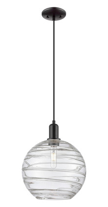 Innovations - 716-1P-BK-G1213-12CL - One Light Mini Pendant - Arcadia - Matte Black