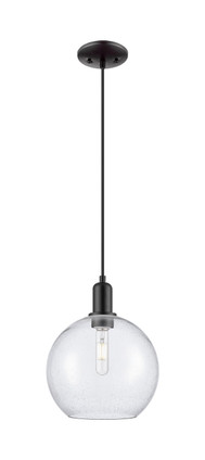 Innovations - 716-1P-BK-G124-10 - One Light Mini Pendant - Arcadia - Matte Black