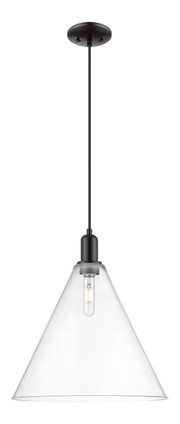Innovations - 716-1P-BK-GBC-162 - One Light Mini Pendant - Arcadia - Matte Black