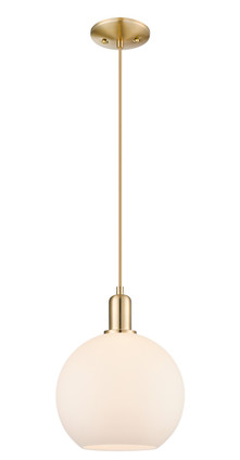 Innovations - 716-1P-CB-G121-10 - One Light Mini Pendant - Arcadia - Champagne Bronze
