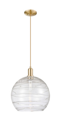 Innovations - 716-1P-CB-G1213-14CL - One Light Mini Pendant - Arcadia - Champagne Bronze