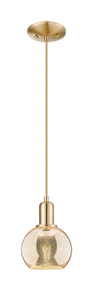 Innovations - 716-1P-CB-G128-6 - One Light Mini Pendant - Arcadia - Champagne Bronze