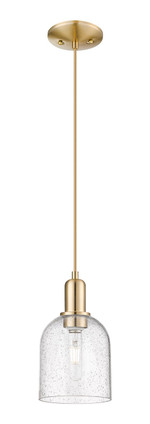 Innovations - 716-1P-CB-G558-6SDY - One Light Mini Pendant - Arcadia - Champagne Bronze