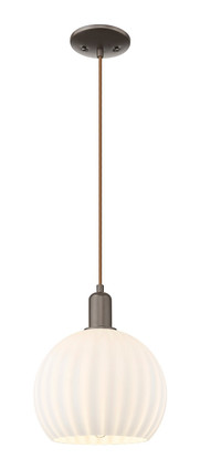 Innovations - 716-1P-OB-G1217-10WV - One Light Mini Pendant - Arcadia - Oil Rubbed Bronze
