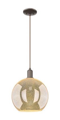 Innovations - 716-1P-OB-G128-12 - One Light Mini Pendant - Arcadia - Oil Rubbed Bronze