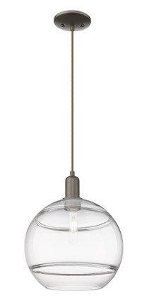 Innovations - 716-1P-OB-G556-12CL - One Light Mini Pendant - Arcadia - Oil Rubbed Bronze