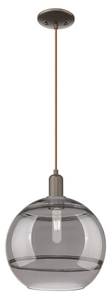 Innovations - 716-1P-OB-G556-12SM - One Light Mini Pendant - Arcadia - Oil Rubbed Bronze
