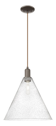Innovations - 716-1P-OB-GBC-164 - One Light Mini Pendant - Arcadia - Oil Rubbed Bronze