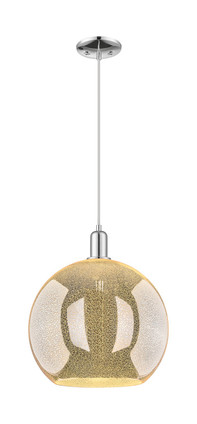 Innovations - 716-1P-PC-G128-14 - One Light Mini Pendant - Arcadia - Polished Chrome
