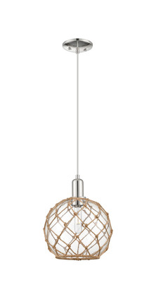 Innovations - 716-1P-PN-G122-10RB - One Light Mini Pendant - Arcadia - Polished Nickel