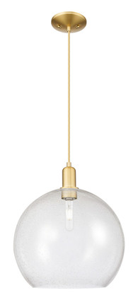 Innovations - 716-1P-SG-G124-14 - One Light Mini Pendant - Arcadia - Satin Gold