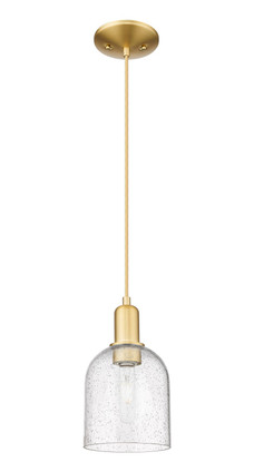 Innovations - 716-1P-SG-G558-6SDY - One Light Mini Pendant - Arcadia - Satin Gold