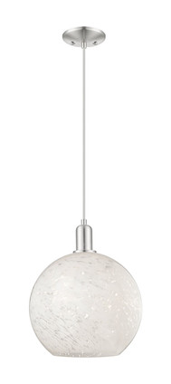Innovations - 716-1P-SN-G1216-12WM - One Light Mini Pendant - Arcadia - Brushed Satin Nickel