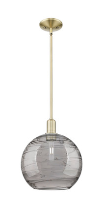Innovations - 716-1S-AB-G1213-12SM - One Light Mini Pendant - Arcadia - Antique Brass