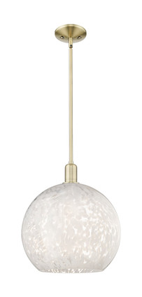 Innovations - 716-1S-AB-G1216-14WM - One Light Mini Pendant - Arcadia - Antique Brass
