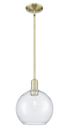 Innovations - 716-1S-AB-G124-10 - One Light Mini Pendant - Arcadia - Antique Brass