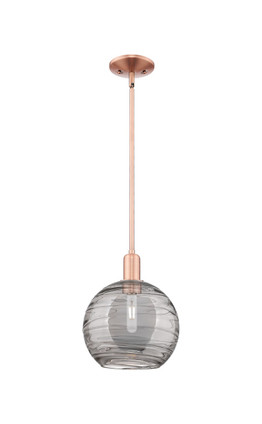 Innovations - 716-1S-AC-G1213-10SM - One Light Mini Pendant - Arcadia - Antique Copper
