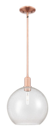 Innovations - 716-1S-AC-G124-12 - One Light Mini Pendant - Arcadia - Antique Copper