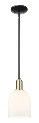 Innovations - 716-1S-BAB-G558-6GWH - One Light Mini Pendant - Arcadia - Black Antique Brass