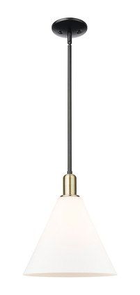 Innovations - 716-1S-BAB-GBC-121 - One Light Mini Pendant - Arcadia - Black Antique Brass