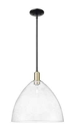 Innovations - 716-1S-BAB-GBD-164 - One Light Mini Pendant - Arcadia - Black Antique Brass