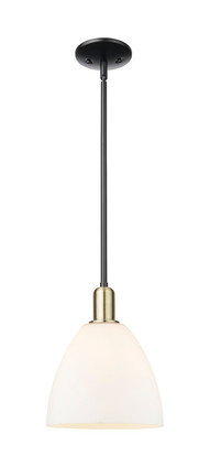 Innovations - 716-1S-BAB-GBD-91 - One Light Mini Pendant - Arcadia - Black Antique Brass