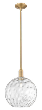Innovations - 716-1S-BB-G1215-12 - One Light Mini Pendant - Arcadia - Brushed Brass