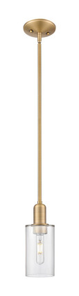 Innovations - 716-1S-BB-G802 - One Light Mini Pendant - Arcadia - Brushed Brass