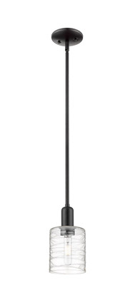 Innovations - 716-1S-BK-G1113 - One Light Mini Pendant - Arcadia - Matte Black