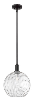 Innovations - 716-1S-BK-G1215-12 - One Light Mini Pendant - Arcadia - Matte Black