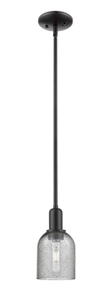 Innovations - 716-1S-BK-G257 - One Light Mini Pendant - Arcadia - Matte Black