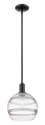 Innovations - 716-1S-BK-G556-10CL - One Light Mini Pendant - Arcadia - Matte Black