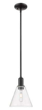 Innovations - 716-1S-BK-GBC-82 - One Light Mini Pendant - Arcadia - Matte Black