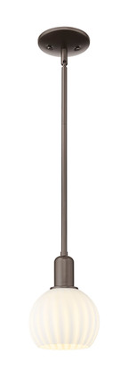 Innovations - 716-1S-OB-G1217-6WV - One Light Mini Pendant - Arcadia - Oil Rubbed Bronze