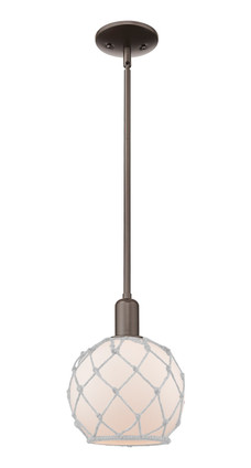 Innovations - 716-1S-OB-G121-8RW - One Light Mini Pendant - Arcadia - Oil Rubbed Bronze