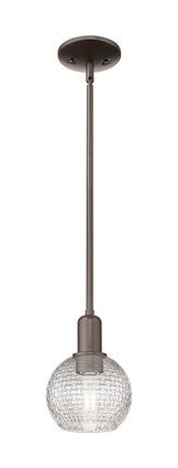 Innovations - 716-1S-OB-G122C-6CL - One Light Mini Pendant - Arcadia - Oil Rubbed Bronze
