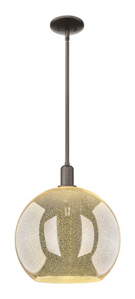 Innovations - 716-1S-OB-G128-14 - One Light Mini Pendant - Arcadia - Oil Rubbed Bronze