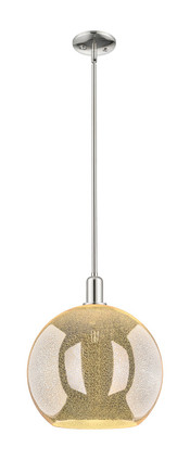 Innovations - 716-1S-PN-G128-14 - One Light Mini Pendant - Arcadia - Polished Nickel