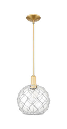 Innovations - 716-1S-SG-G122-10RW - One Light Mini Pendant - Arcadia - Satin Gold