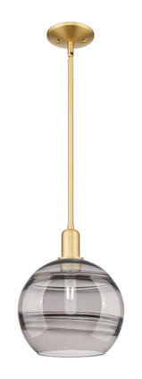 Innovations - 716-1S-SG-G556-10SM - One Light Mini Pendant - Arcadia - Satin Gold