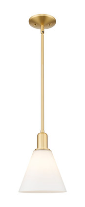 Innovations - 716-1S-SG-GBC-81 - One Light Mini Pendant - Arcadia - Satin Gold
