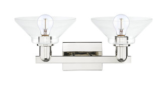 Arcadia Two Light Bath Vanity (716-2W-PN-G132)
